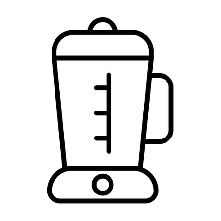 Blender outline vector icon isolatedのイラスト素材