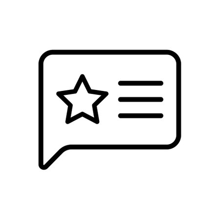 Message outline vector iconのイラスト素材