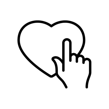 Customer rating outline vector iconのイラスト素材