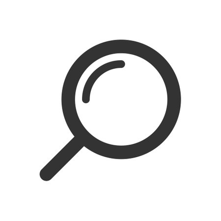 Search glyph vector iconのイラスト素材