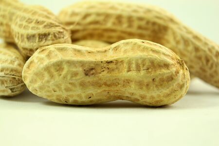peanuts whole closeupの写真素材