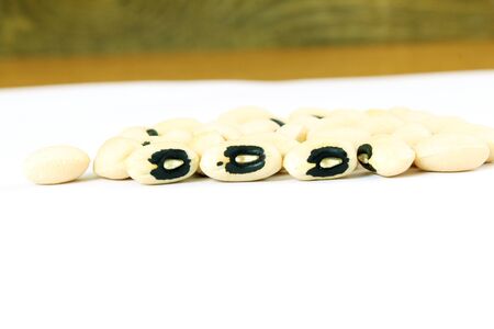 Black eye beans closeupの写真素材