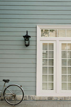 side of the residentual building, classic feelingの写真素材