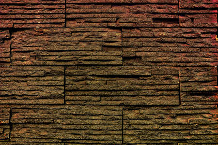 Old Stone-Plate wallの写真素材
