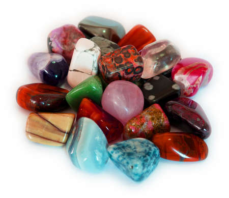 Colorful Stones  Isolate 