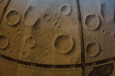 A texture of a artificial moon surface