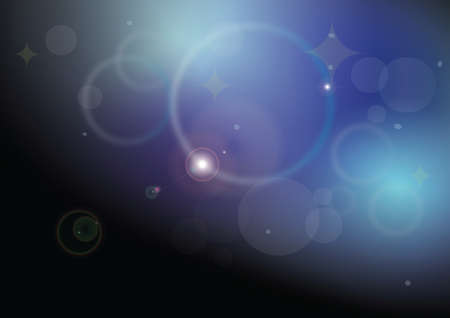 Blue Galaxy Backgroundのイラスト素材