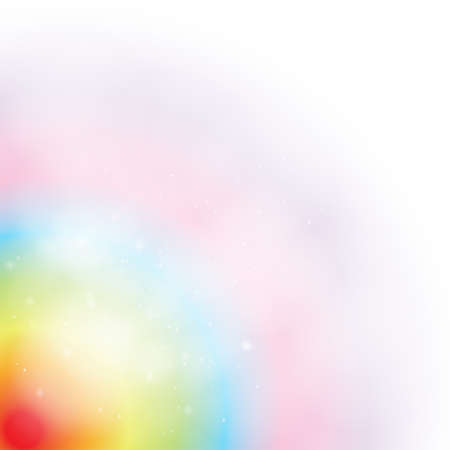 Soft rainbow abstract background, create by vectorのイラスト素材