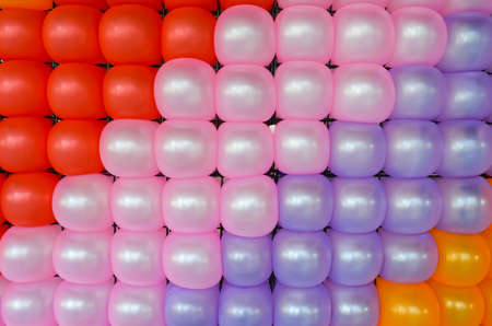 Colorful Balloon Pattern wallpaperの写真素材