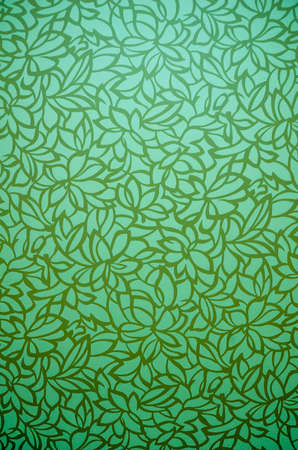 Green flora background with shade and gradientの写真素材