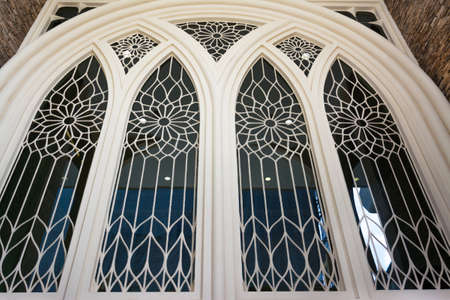 Beautiful window architectureの写真素材