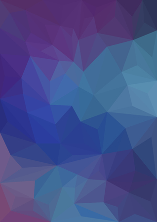 A set of vector banners with polygonal backgroundのイラスト素材