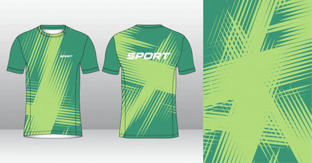 Soccer jersey template for football kit or sports uniform. Vector Illustrationのイラスト素材