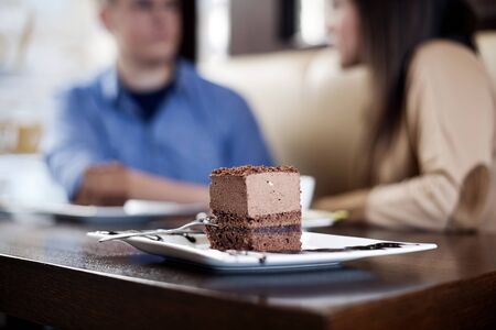Chocolate snackの写真素材