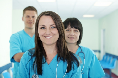 Successful medical teamの写真素材