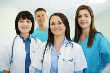 Successful medical teamの写真素材
