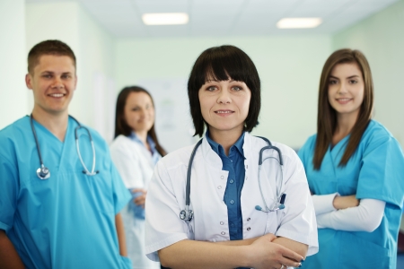 Successful medical teamの写真素材