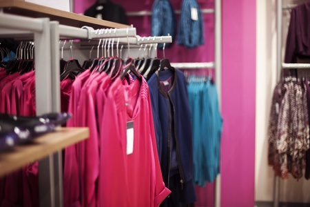 Clothing storeの写真素材