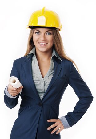 Architect womanの写真素材