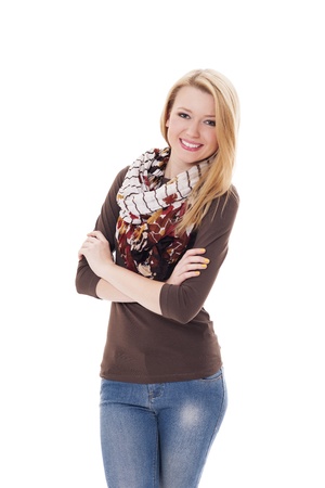 Portrait of attractive young womanの写真素材