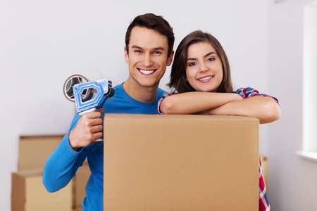 Ready to moving in new homeの写真素材