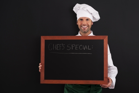 Chef's specialの写真素材