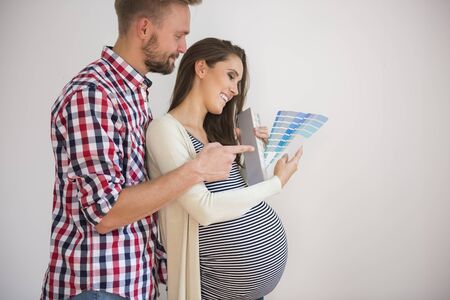 The offer of colors is very richの写真素材