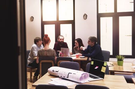 Working with interesting people at the office