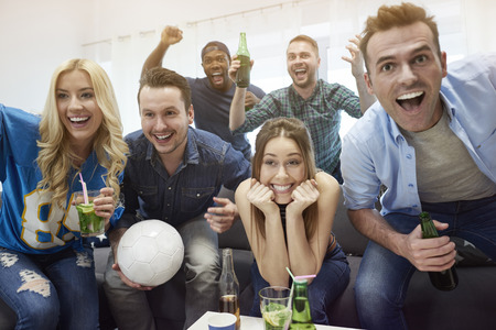 Euphoria after the least goal