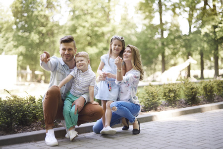 We love visit at the zooの写真素材