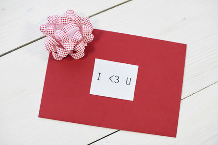 Directly above shot of saying I love youの写真素材