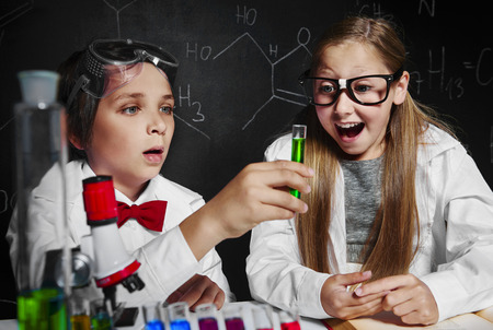 Little chemists discovered something amazing