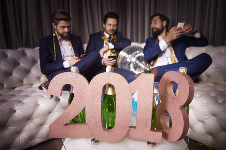 Celebrating new year's eve 2018