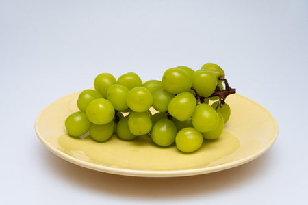 Fresh and delicious-looking Shine Muskets served in a bowlの写真素材