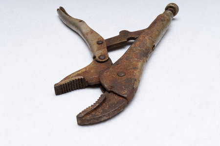 Various household tools such as hammer and tape measure screwdriverの写真素材