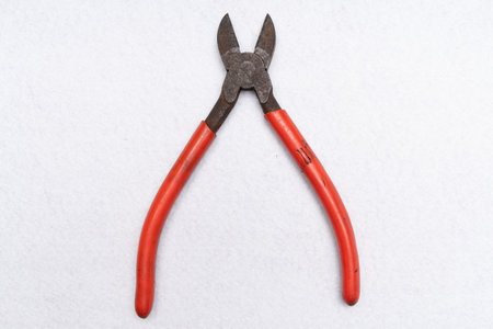 Various household tools such as hammer and tape measure screwdriverの写真素材