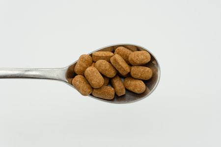 Medical concept using pills and various propsの写真素材