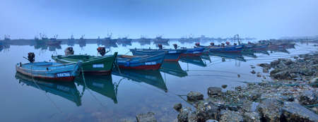 Morning Pier scenery のeditorial素材