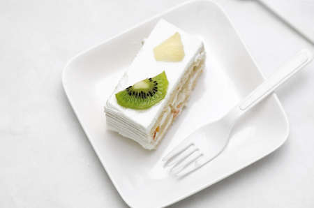 Cake White Backgroundの写真素材