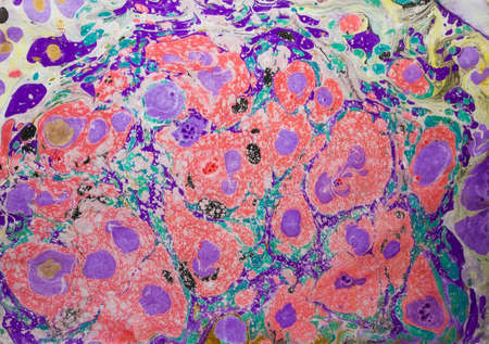 Abstract background, marbled papers