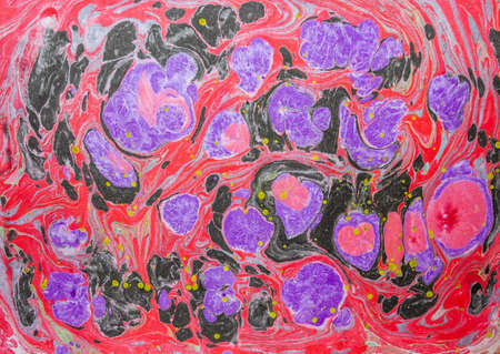 Abstract background, marbled papers