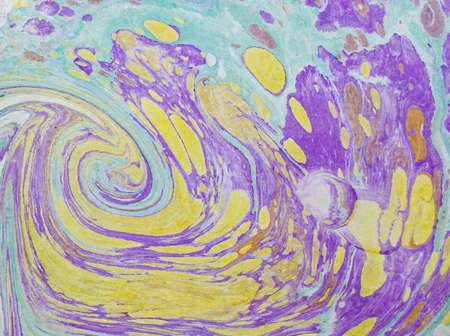 Abstract background, marbled papersの写真素材
