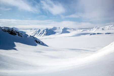 Arctic winter in south Spitsbergen