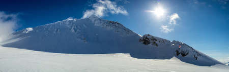 Arctic winter in south Spitsbergen