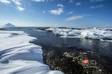 Arctic spring in the south of Spitsbergen
