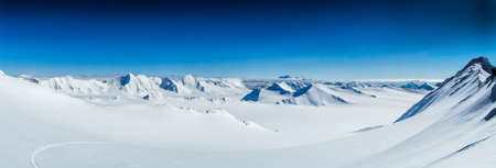 Arctic spring in the south of Spitsbergen