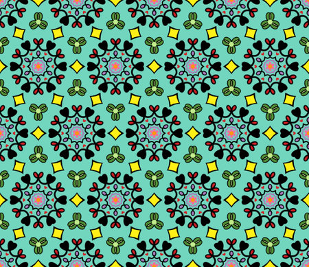Seamless small cute floral pattern can be used for textile , wallpaper, clothing.