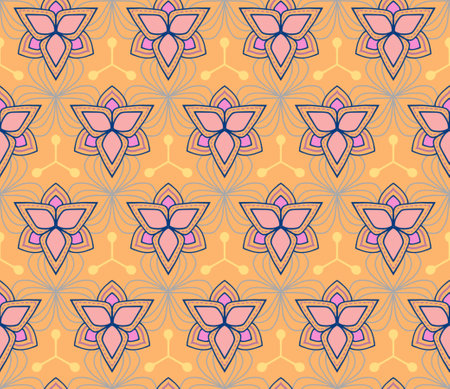 Seamless pattern, can be used for textile , wallpaper, clothing.の写真素材