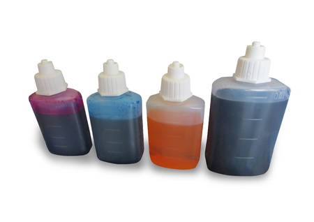 CMYK ink for printerの写真素材