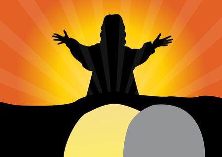 Resurrection o Jesus Christのイラスト素材